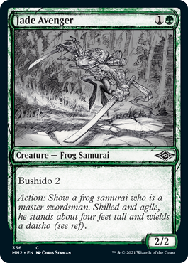 Jade Avenger (Showcase) - Modern Horizons 2 - C - 356