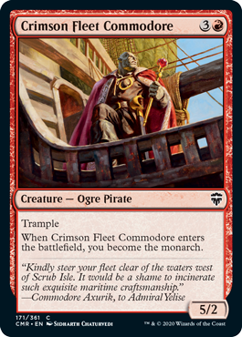 Crimson Fleet Commodore - Commander Legends - C - 171