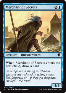 Merchant of Secrets - Commander 2017 - C - 87