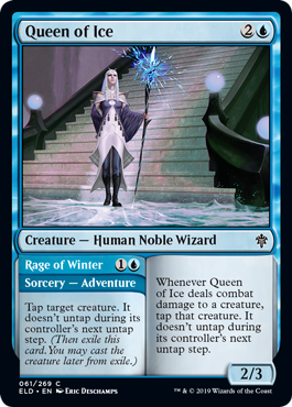 Queen of Ice - Throne of Eldraine - C - 61