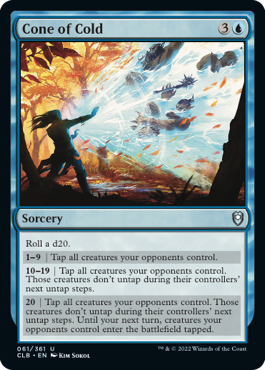 Cone of Cold - Commander Legends: Battle for Baldur's Gate - U - 61