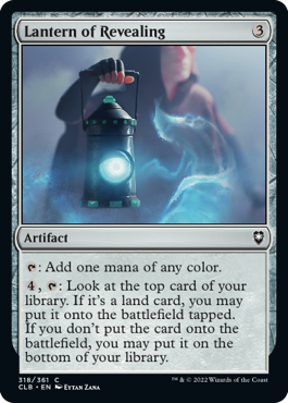 Lantern of Revealing - Commander Legends: Battle for Baldur's Gate - C - 318
