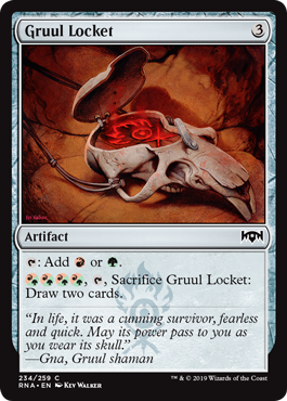 Gruul Locket - Ravnica Allegiance - C - 234