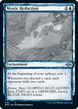 Mystic Redaction (Showcase) - Modern Horizons 2 - U - 338