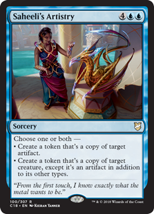 Saheeli's Artistry - Commander 2018 - R - 100