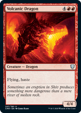 Volcanic Dragon - Commander Legends - U - 207