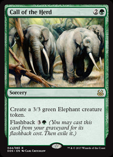 Call of the Herd - Duel Decks: Mind vs. Might - R - 44