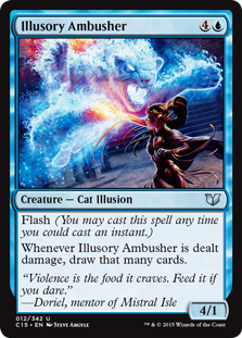 Illusory Ambusher - Commander 2015 - U - 12