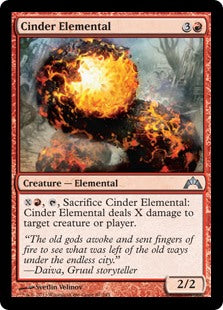 Cinder Elemental - Gatecrash - U - 87