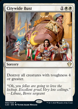 Citywide Bust - Commander 2020 - R - 82