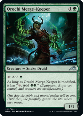 Orochi Merge-Keeper - Kamigawa: Neon Dynasty - U - 203