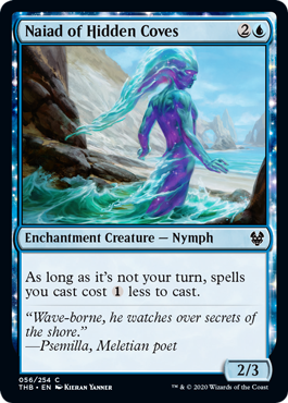 Naiad of Hidden Coves - Theros Beyond Death - C - 56