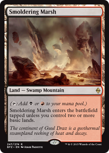 Smoldering Marsh - Battle for Zendikar - R - 247