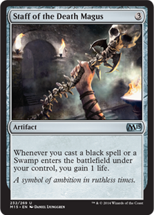 Staff of the Death Magus - Magic 2015 (M15) - U - 232