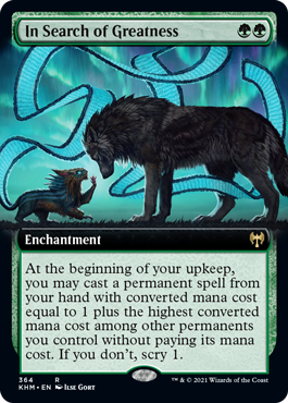 In Search of Greatness (Extended Art) - Kaldheim - R - 364