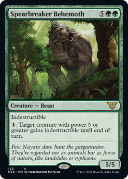 Spearbreaker Behemoth - Commander: Kamigawa: Neon Dynasty - R - 132