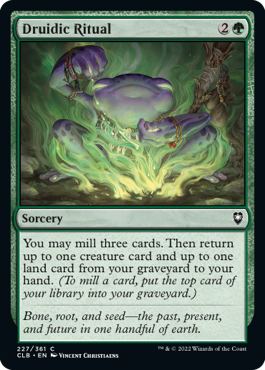 Druidic Ritual - Commander Legends: Battle for Baldur's Gate - C - 227