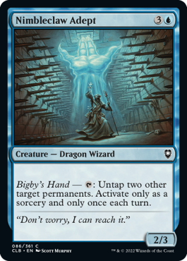 Nimbleclaw Adept - Commander Legends: Battle for Baldur's Gate - C - 86