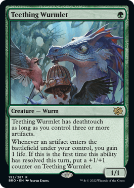 Teething Wurmlet - The Brothers' War - R - 192