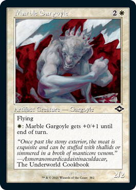 Marble Gargoyle (Retro Frame) - Modern Horizons 2 - C - 382