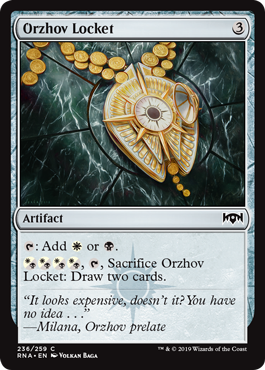 Orzhov Locket - Ravnica Allegiance - C - 236