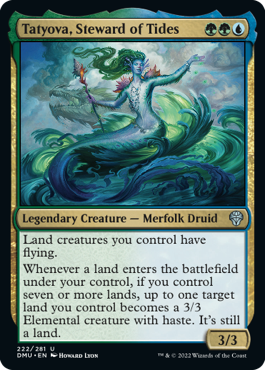 Tatyova, Steward of Tides - Dominaria United - U - 222