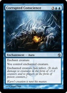 Corrupted Conscience - Mirrodin Besieged - U - 22