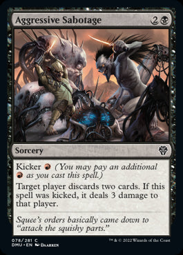 Aggressive Sabotage - Dominaria United - C - 78