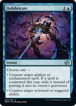 Defabricate - The Brothers' War - U - 45