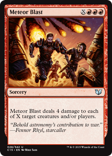 Meteor Blast - Commander 2015 - U - 28