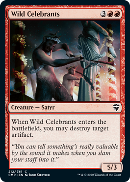 Wild Celebrants - Commander Legends - C - 212