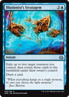 Illusionist's Stratagem - Aether Revolt - U - 36