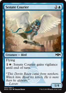 Senate Courier - Ravnica Allegiance - C - 50