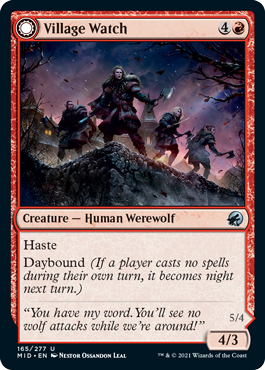 Village Watch - Innistrad: Midnight Hunt - U - 165