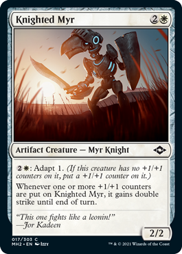 Knighted Myr - Modern Horizons 2 - C - 17