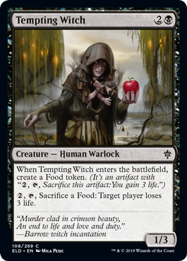 Tempting Witch - Throne of Eldraine - C - 108