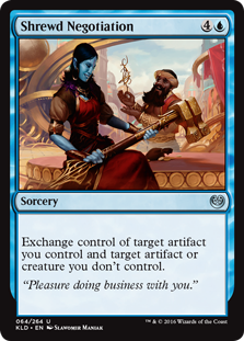 Shrewd Negotiation - Kaladesh - U - 64