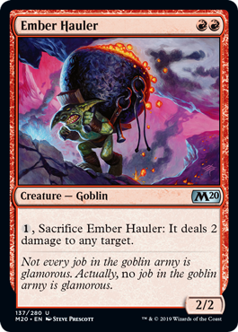 Ember Hauler - Core Set 2020 - U - 137