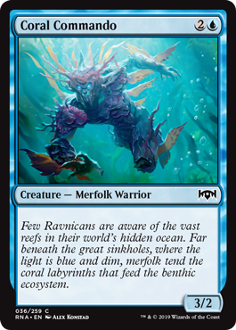 Coral Commando - Ravnica Allegiance - C - 36