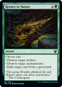Return to Nature - Theros Beyond Death - C - 197