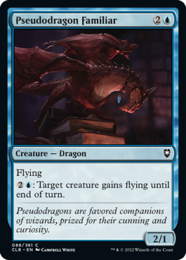 Pseudodragon Familiar - Commander Legends: Battle for Baldur's Gate - C - 88
