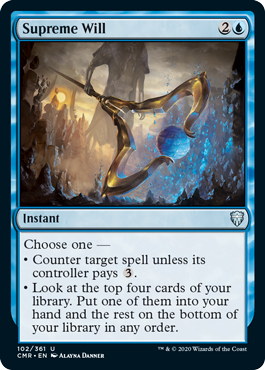 Supreme Will - Commander Legends - U - 102