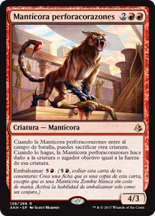 Heart-Piercer Manticore - R - 138