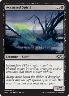 Accursed Spirit - Magic 2015 (M15) - C - 85