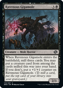 Ravenous Gigamole - The Brothers' War - C - 113