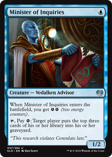 Minister of Inquiries - Kaladesh - U - 57