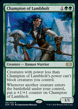 Champion of Lambholt - Double Masters - R - 156