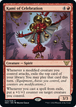 Kami of Celebration - Commander: Kamigawa: Neon Dynasty - R - 20