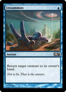 Unsummon - Magic 2013 (M13) - C - 75
