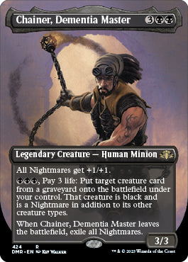 Chainer, Dementia Master (Borderless) - Dominaria Remastered - R - 424